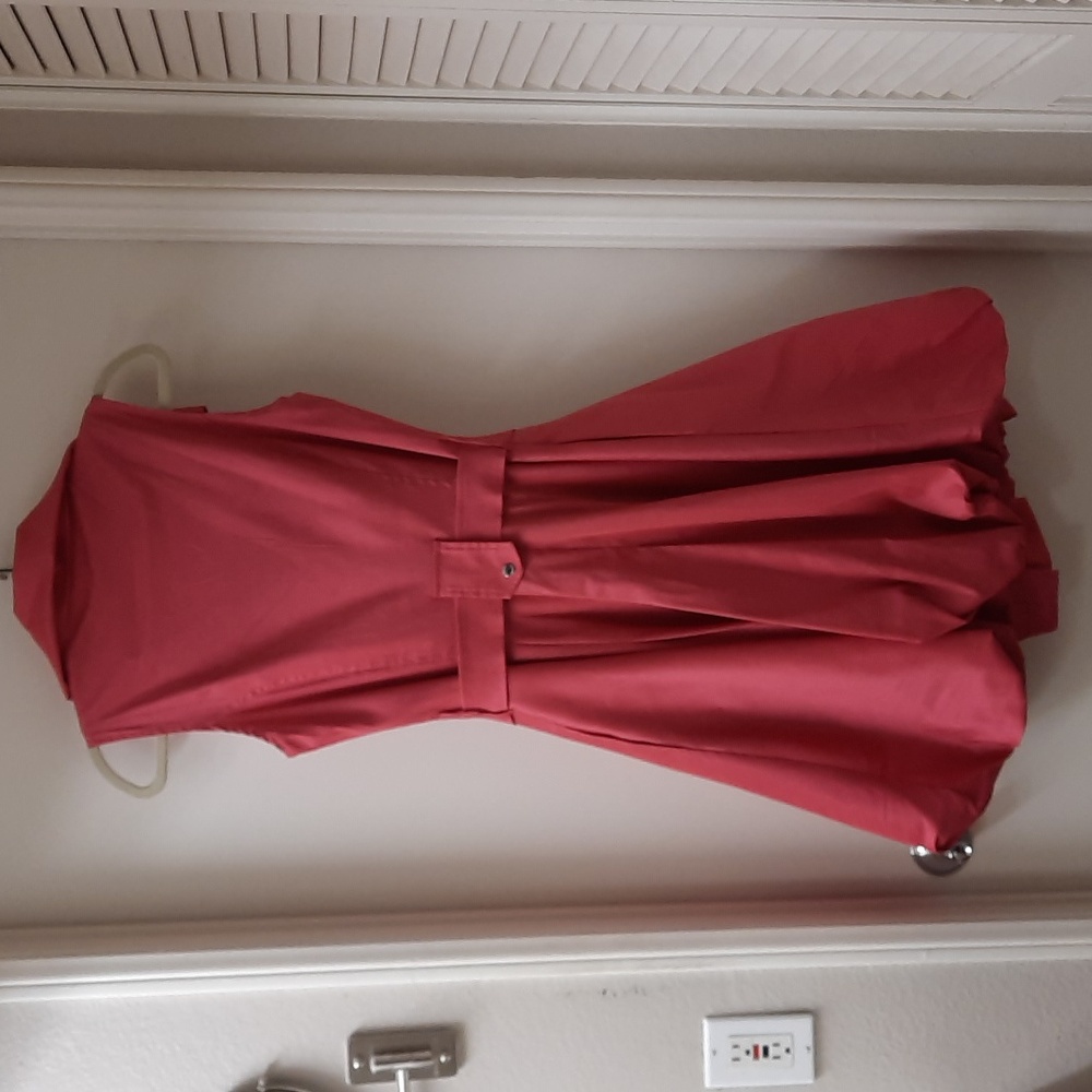 Joseph Ribkoff Pink Bubble Hem Sleeveless Dress - Picture 6 of 14